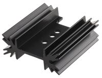 sk104-381-sts-220 Fischer Elektronik Heatsink, 11K/W, 38.1 x 34.9 x 12.7mm, Clip