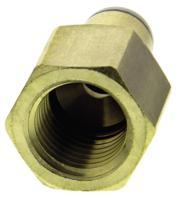 kq2f06-02a SMC Pneumatic Straight Threaded-to-Tube Adapter, Rc 1/4 Female, Push In 6 mm