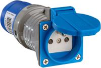1080991 brennenstuhl, 1080 IP54 Blue Cable Mount 3P Industrial Power Connector Adapter Plug, Socket, Rated At 16A, 250 V