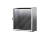 2762010 Rittal Aluminium IP54 Inspection Window for use with AX 1012000, 1076000 &1376000 enclosures instead of the door