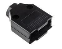 dtppk9-k MH Connectors MHDTPPK Series ABS D Sub Backshell, 9 Way, Strain Relief