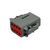 dtm06-08sa Deutsch DTM 8-way Automotive Connector Backshell Housing, DTM06-08SA