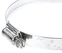 htm120p HI-TORQUE Stainless Steel Slotted Hex Worm Drive, 16mm Band Width, 90 → 120mm ID