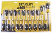 stht0-60213 Stanley Phillips; Pozidriv; Slotted; Torx Screwdriver Set, 20-Piece