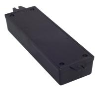 192-0776 RS PRO Black ABS Enclosure, IP54, 155 x 49 x 27mm