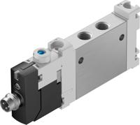 vuvg-lk10-m52-at-m7-1r8l-s Festo 5/2 Solenoid Valve - Solenoid/Spring M7 VUVG Series 24V dc, 8042551
