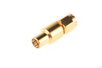 j01155a0031 Telegartner Straight 50Ω RF Adapter SMA Plug to SMB Socket