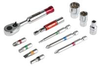 144-7955 RS PRO Driver Bit Set 34 Pieces, Hexagon, Phillips, Pozidriv, Slotted, Star