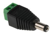 810-4591 RS PRO DC Plug Rated At 1A, 16 V, Cable Mount, Nickel Plated