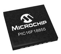 pic16f18855-iml Microchip PIC16F18855-I/ML, 8 bit PIC, PIC16F18855 Microcontroller, 32 MHz, 14kB FLASH, 28-Pin QFN
