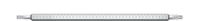 00636 Wiha Ball End Hexagon Screwdriver Bit, 3 Tip, 150 mm Overall