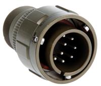 97b-3106a-18-1p-hd Amphenol Limited, 97B, Brass 10 Way Cable Mount MIL Spec Circular Connector Plug, Pin Contacts,Shell Size 18, Bayonet