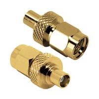 adaptmcxfsmam Siretta Straight 50Ω RF Adapter MCX Socket to SMA Plug 0 → 6GHz