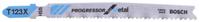 2608638473 Bosch, 10 - 21 Teeth Per Inch 75mm Cutting Length Jigsaw Blade, Pack of 5