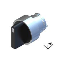 238-3924 RS PRO 3 Position Selector Switch Head, 22.5mm Cutout, Black Handle