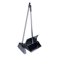 104328 Robert Scott Black, Grey Dustpan & Brush for Dust Cleaning with brush included