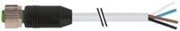 7000-12221-8620750 Murrelektronik Limited Female 4 way M12 to Free Cable End Sensor Actuator Cable, 7.5 m