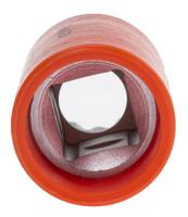 911-1427 ITL Insulated Tools Ltd 1/2 in Drive 15mm Insulated Standard Socket, 12 point, VDE/1000V, 50 mm Overall Length