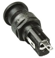 fx0454 Bulgin 10A Panel Mount Fuse Holder for 5 x 20mm Fuse, 1P, 250V ac