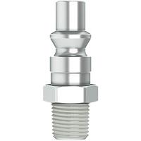 103005151 CEJN Zinc Plated Steel Male Pneumatic Quick Connect Coupling, R 1/8 Male Thread