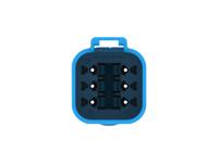dt04-6p-te07 TE Connectivity, DT04-6P Automotive Connector Plug Blue Cable 6 Way, Cable Termination DT04-6P-TE07