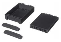 96034224-b-181306-abs-7024 Bopla Bocube Series Graphite Grey ABS Enclosure, IP66, IP68, Light Grey Lid, 191 x 125 x 60mm