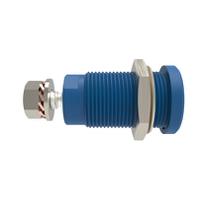rs-seb-9424-ni-bl Schutzinger Blue Female Banana Connector, 4 mm Connector, M4 Thread Termination, 32A, 1.5 kV dc, 1 kV dc, 600 V dc,