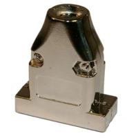 994-025-030r121 Norcomp 994 Series Zinc Alloy D Sub Backshell, 25 Way, Strain Relief