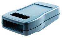 270102000 Rose Taguan Series Blue ABS Handheld Enclosure, Integral Battery Compartment, Display Window, IP40, 125 x 80 x 28.5mm