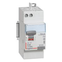 411650 Legrand RCCB, 63A, 2 Pole, 30mA, 230V