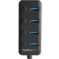 hb30a4aib StarTech.com 4 Port USB 3.0 USB A  Hub, USB Bus Powered, 85 mm x 34.9 mm x 1.9cm