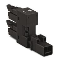 890-1634 WAGO 890 Series, 2-Pole, Female, 1(Input), 2(outputs)-Way