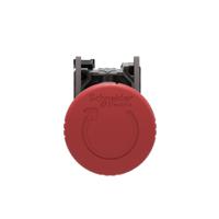 xb4bs8442 Schneider Electric Harmony, Red, Twist to Reset 40mm Mushroom Head Emergency Button