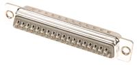 09672375615 HARTING 37 Way Panel Mount D-sub Connector Plug