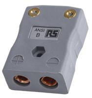 769-1303 RS PRO Standard Thermocouple Connector for Use with Type B Thermocouple, 6mm Probe, ANSI, RoHS Compliant Standard