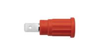 sepb-6453-ni-sw Schutzinger Black Female Banana Socket, 4 mm Connector, PC Pin Termination, 32A, 1000V, Nickel Plating