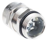 53112230 Lapp SKINTOP Series Metallic Nickel Plated Brass Cable Gland, PG13.5 Thread, 5mm min., 12mm max., IP68