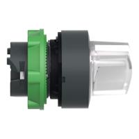 zb5ak1413 Schneider Electric Harmony XB5 Series 2 Position Selector Switch Head, 22mm Cutout, White Handle