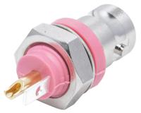 j01001c0043 Telegartner, Jack Panel Mount BNC Connector, 50Ω, Solder Termination, Straight Body