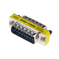 218-217 RS PRO D Sub Adapter Male 15 Way D-Sub to Male 15 Way D-Sub