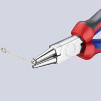22-05-160 Knipex Round Nose Pliers, 160 mm Overall, Pointed, Straight Tip, 30mm Jaw