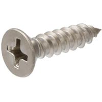 245-5130 RS PRO Phillips Flat Steel Wood Screw, Zinc Plated, #9 Thread, 1 1/4in Length