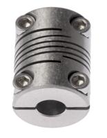 721162222 Huco Beam Coupling, 16mm Outside Diameter, 6mm Bore, 20.3mm Length Coupler
