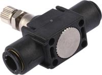 7770-08-00 Legris 7770 Series Tube Flow Regulator, 8mm Tube Inlet Port x 8mm Tube Outlet Port