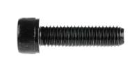 468-0161 RS PRO Black, Self-Colour Steel Hex Socket Cap Screw, DIN 912, M8 x 30mm