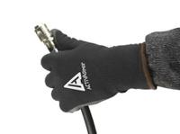 97631090 Ansell ActivArmr 97-631 Black Acrylic, Nylon Acrylic, Nylon, Polyvinyl Chloride Work Gloves, Size 9