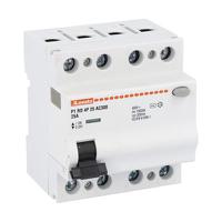 p1rd4p25ac300 Lovato P1RD Residual Current Circuit Breaker, 25A, 4 Pole, 300mA, Type AC, 230 V ac, 400 V ac