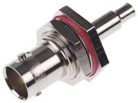 b6421e1-nd3g-6-75 Amphenol RF, Jack Panel Mount BNC Connector, 75Ω, Crimp Termination, Straight Body