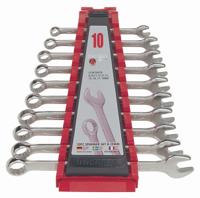 6510a Teng Tools 10-Piece Spanner Set, 8 → 19 mm, Chrome Vanadium