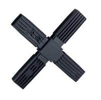274-1117 RS PRO 4-Way Connector, Flat Square Tube Connector, Strut Profile 25 mm
